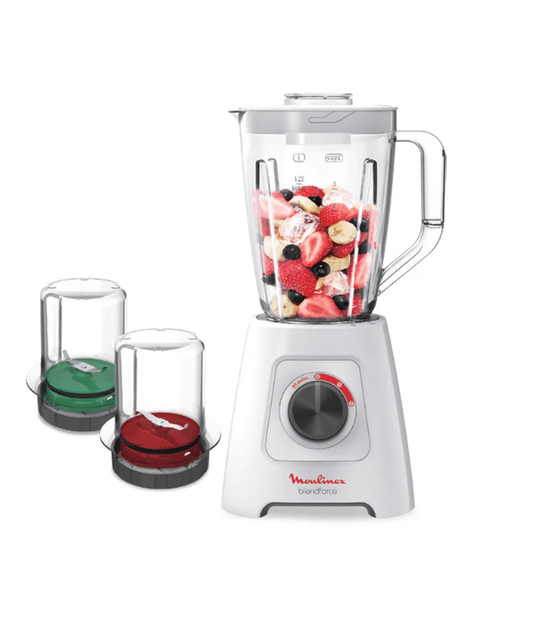 MOULINEX BLENDER 600W, TWO SPEED, ONE PULSE, ONE GREATER, ICE CRUSHER
