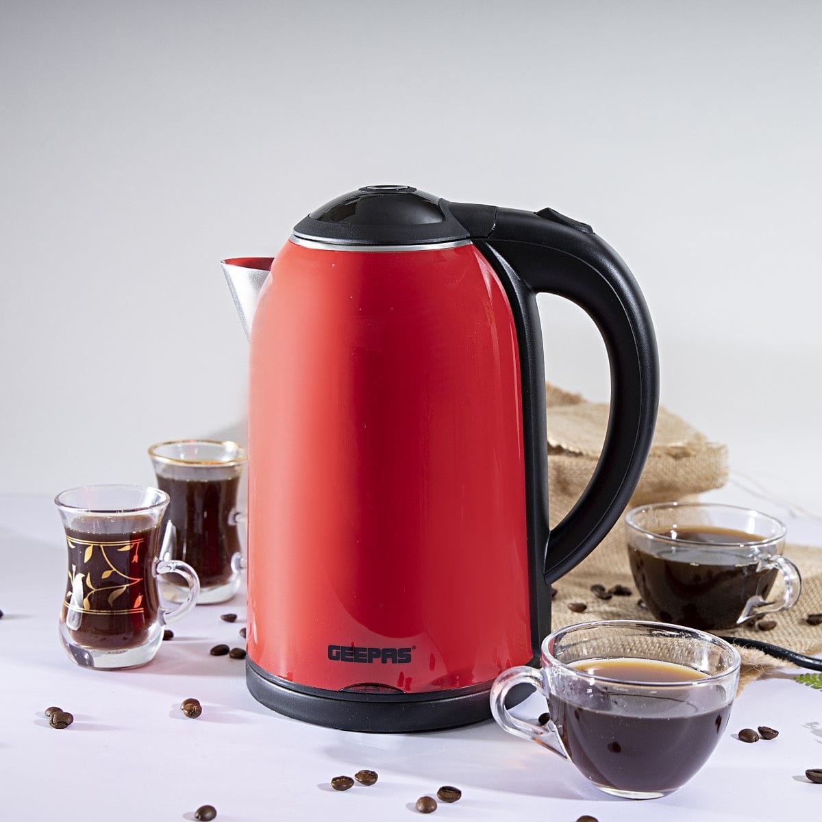 Double Layer Electric Kettle/1.7L 1X12