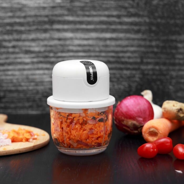 Rech.Mini Choppr/2Blade-SS/300Ml/Usb1x24