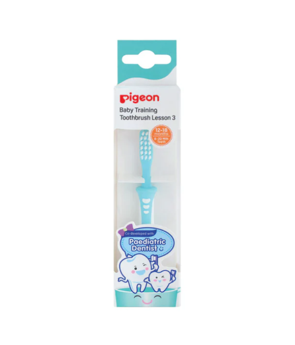 TRAINING TOOTH BRUSH LESSON-3 GREEN (ENG/ARB