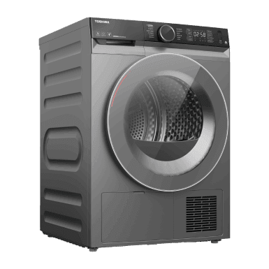 TOSHIBA FRONT LOAD WASHER / DRYER 12/8 KG WIFI INVERTER MORANDY GREY COLOR