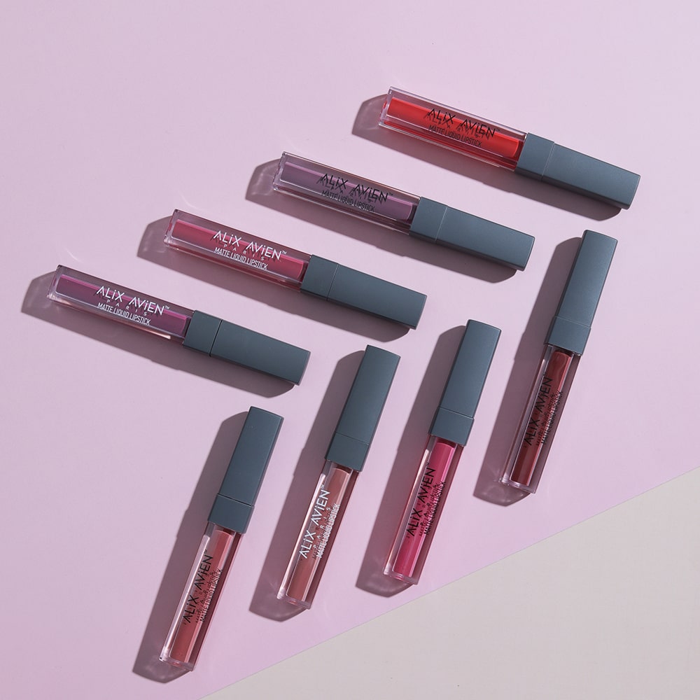 Alix Avien Matte Liquid Lipstick - Shade - 507 Daek Dusty Pink