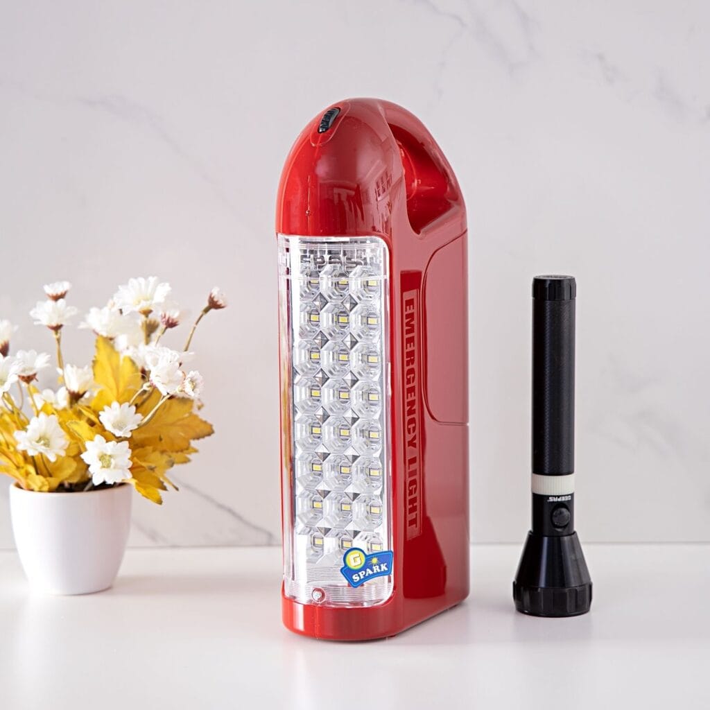 Led Emergncy Lntern24Pcs+Flashlight 1x10