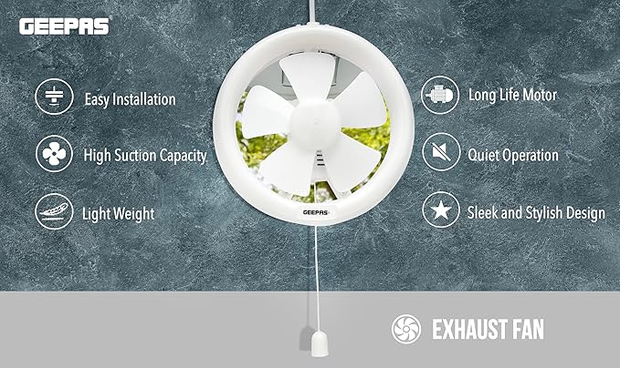 Exhaust Fan 6" 1X12