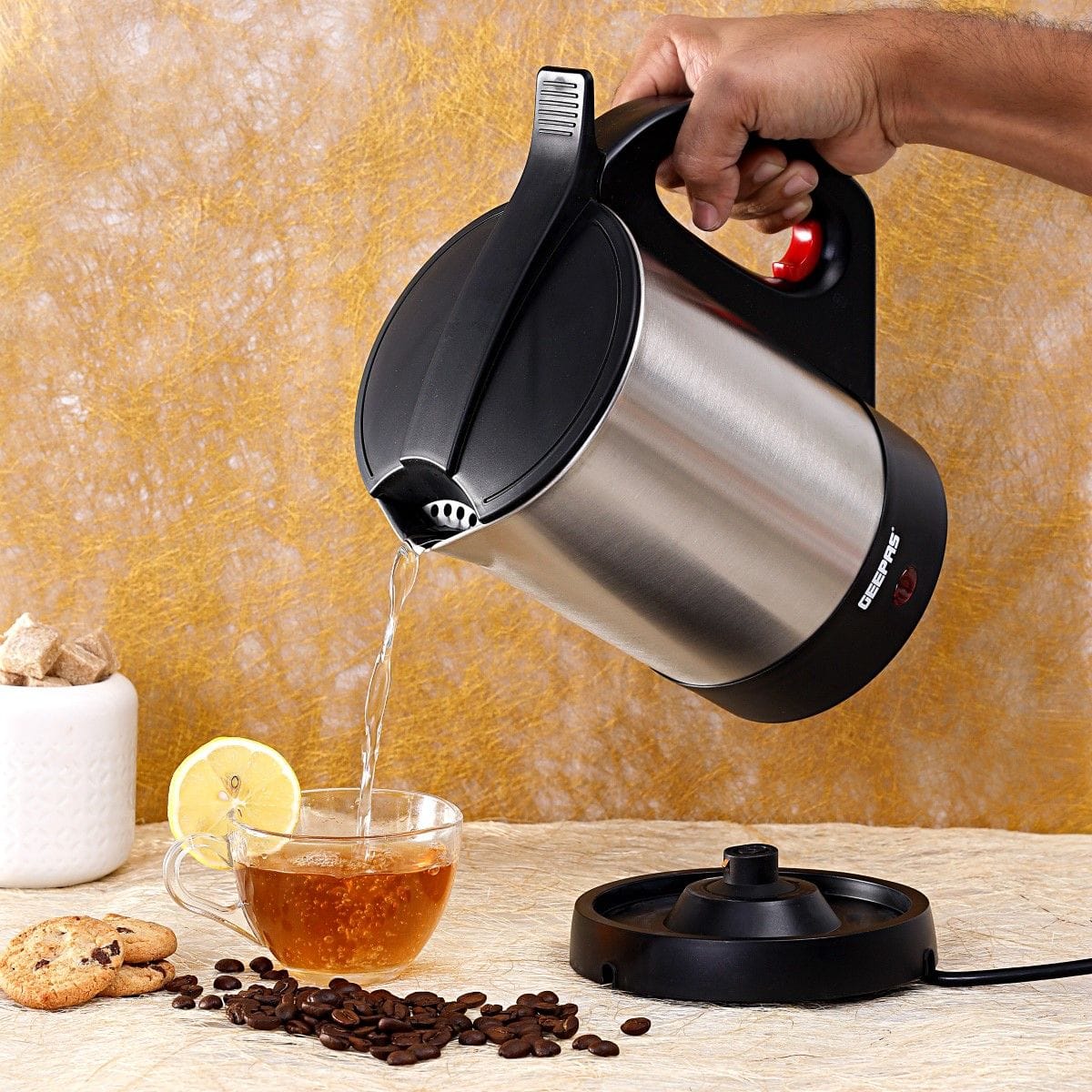1.8Ltr S.Steel Kettle 1X6