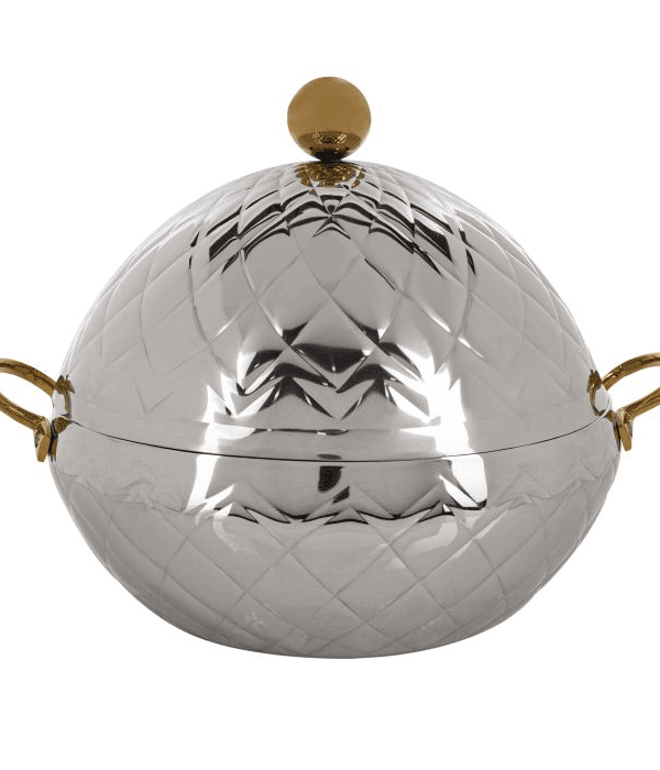 3.0L SS Mughal Dome Hot pot1x4