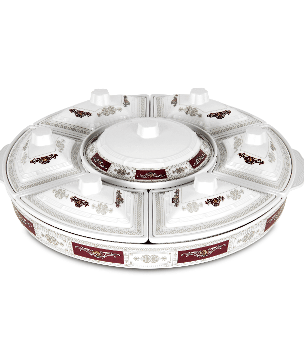 M/W 16pc Rotating Serving Tray1X2