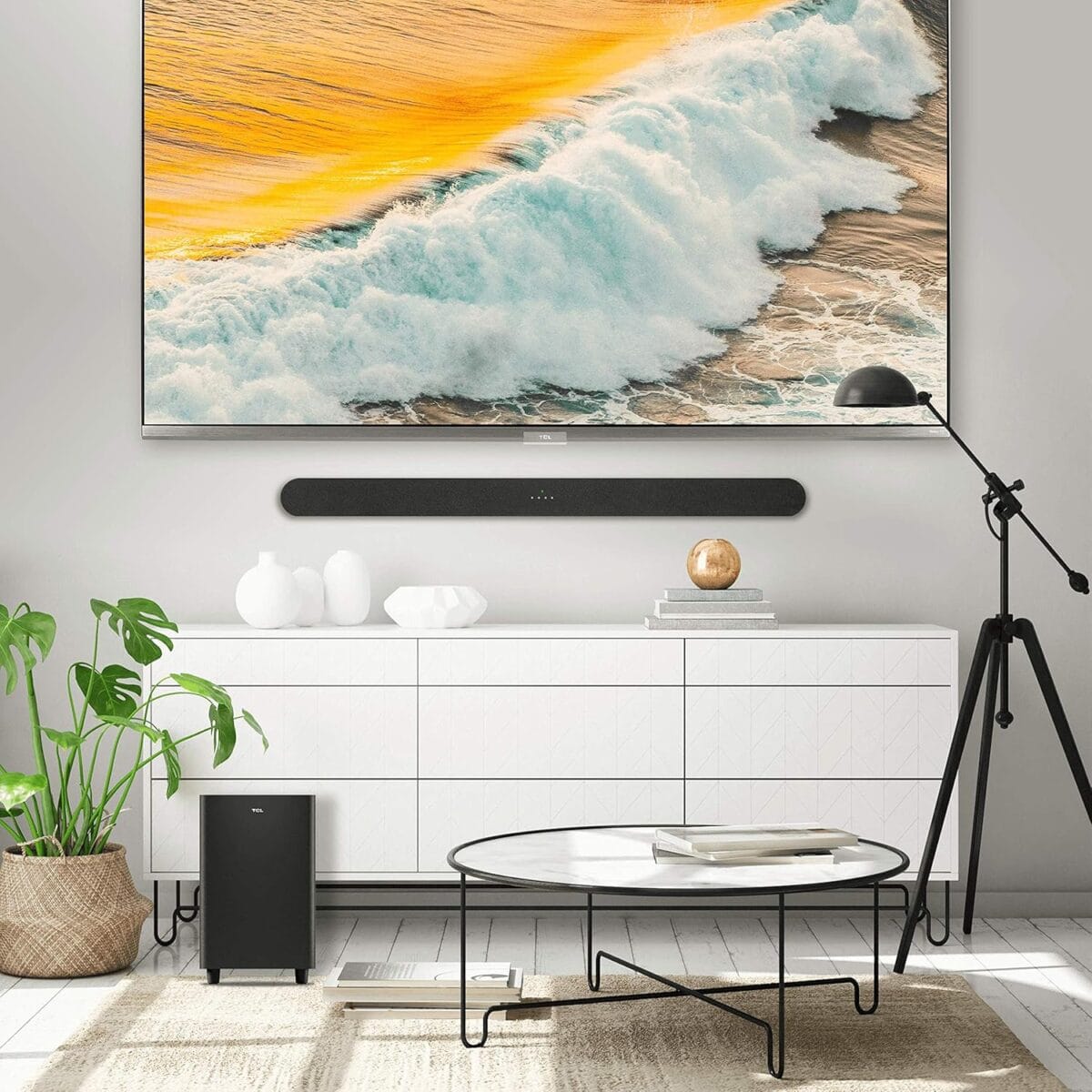 TCL SOUND BAR 2.1/WIRELESS SUB WOOFER/240W