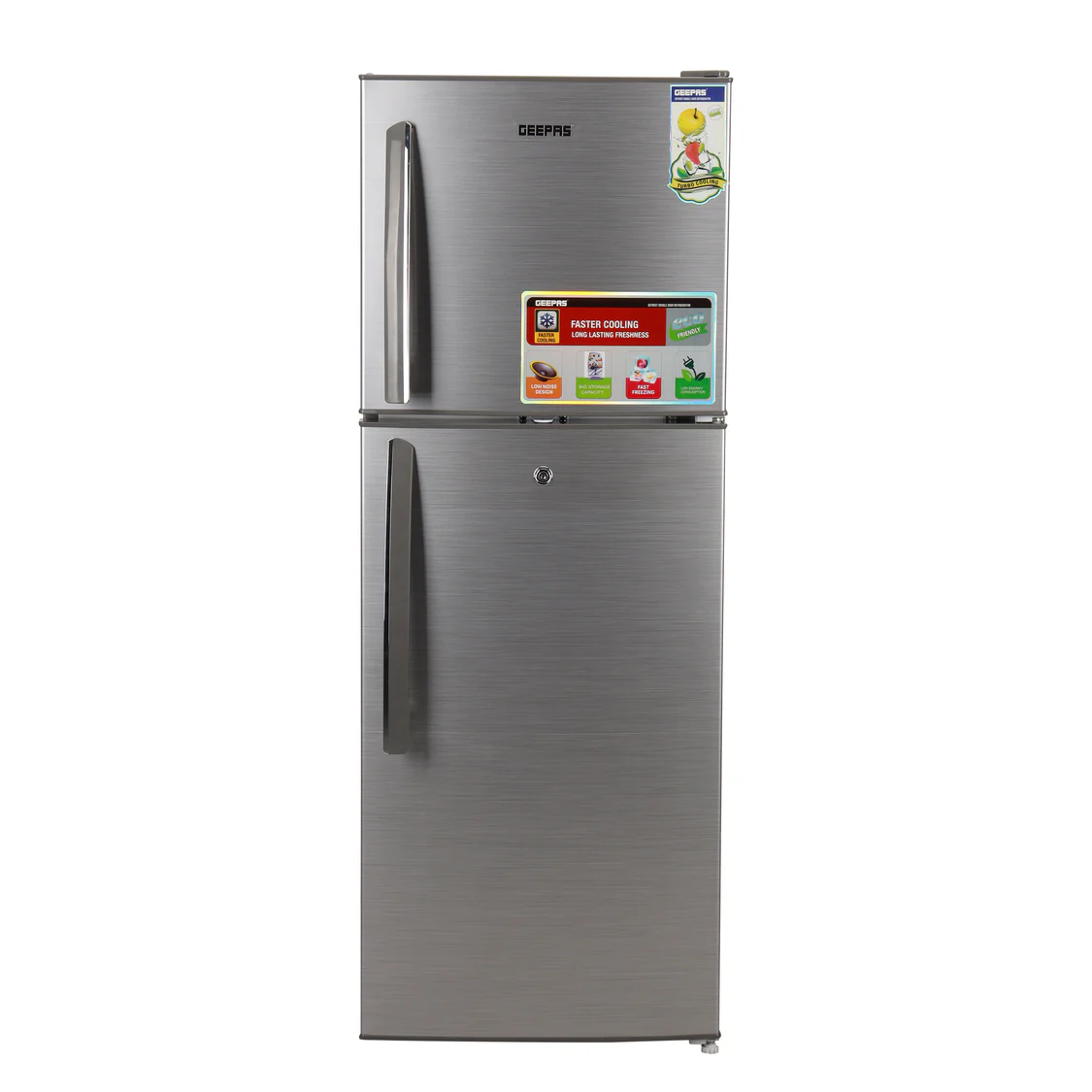 200LDoublDorDefrost RfrgrtrVCM Silver1x1
