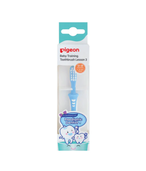 TRAINING TOOTH BRUSH LESSON-3 BLUE (ENG/ARB)