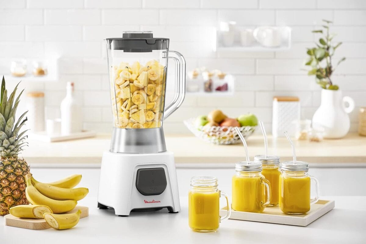 WHITE-WESTINGHOUSE  POWER BLENDER 500W. 1.5L CAPACITY. 2 ATTACHMENT.  2 SPEED+PULSE