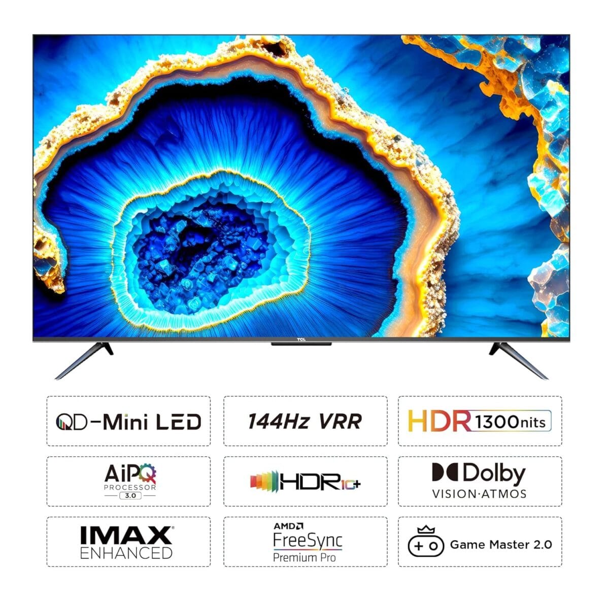TCL 65" P755  GOOGLE TV  UHD ANDROID HDR  /(3840x2160p) RESOLUTION/ DIRECT LED AND FAR FIELD VOICE 2.0/ MEMC/DOLBY VISION ATMOS/CERTIFIED APPS/ /3HDMI/1COMPONENT/1PC/USB  //AV OUT,/LAN