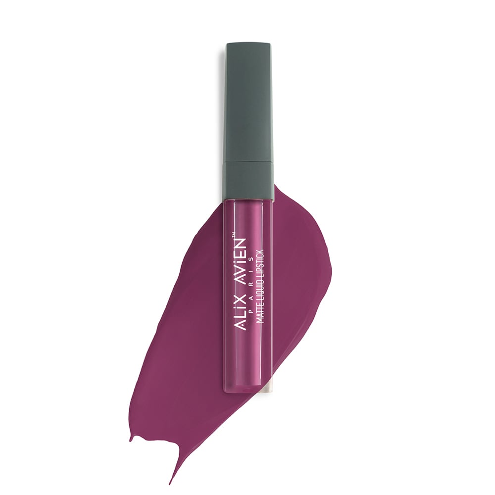 Alix Avien Matte Liquid Lipstick - Shade - 510 Dark Rose
