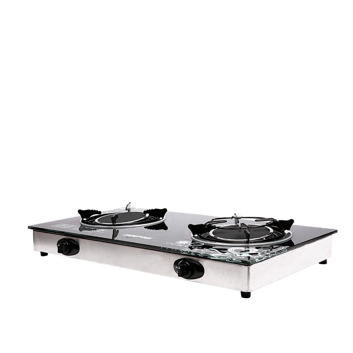Glass GasStove W Infrred Bur/Ss Frame1x1