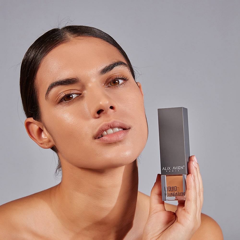 Alix Avien Liquid Foundation - Shade - 312 Warm Caramel